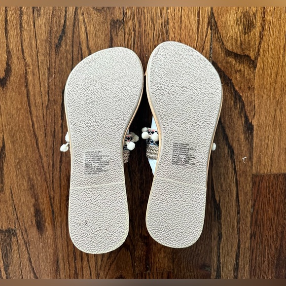 🦋 NEW Mudd Kohls Fringe Sandal Flip Flops - Picture 5 of 7